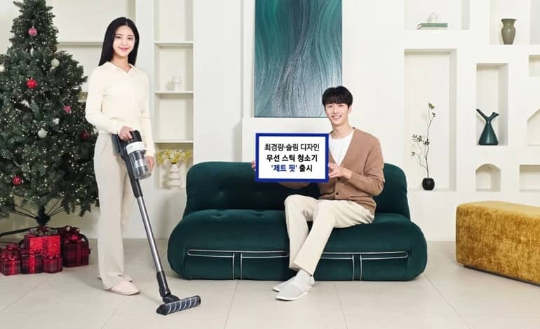 سامسونگ از جاروبرقی بی‌سیم فوق سبک Jet Fit با قدرت مکش 180 وات رونمایی کرد