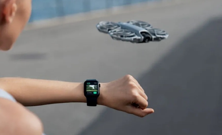 اکنون می‌توانید پهپاد DJI Neo 2 را با اپل واچ کنترل کنید