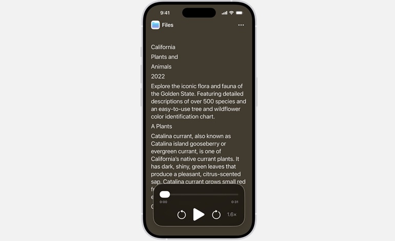 نحوه استفاده از Accessibility Reader در دستگاه‌های اپل