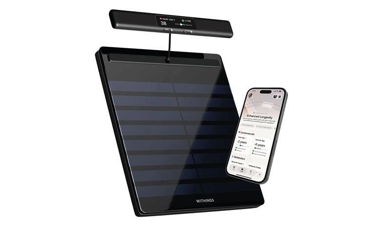ترازوی هوشمند جدید Withings با توانایی ارزیابی طول عمر 90 ثانیه‌ای