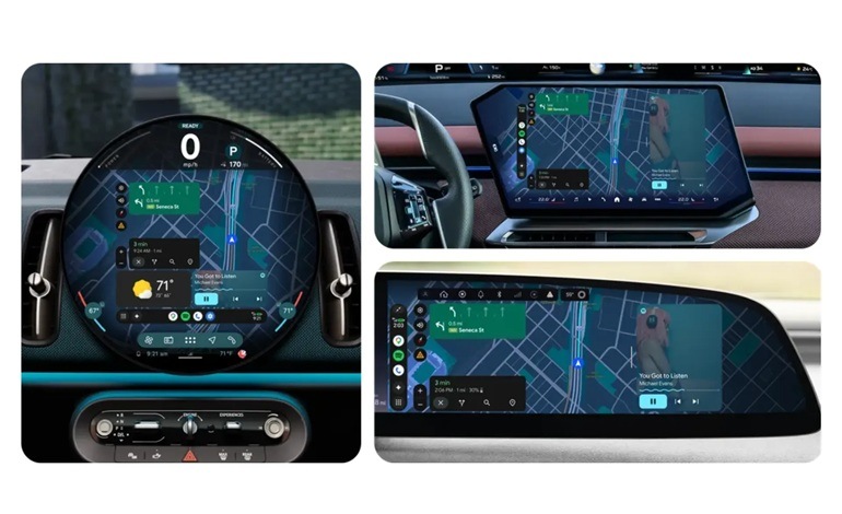 نسل بعدی Android Auto با قابلیت تغییرشکل و Gemini ارتقاءیافته عرضه می‌شود
