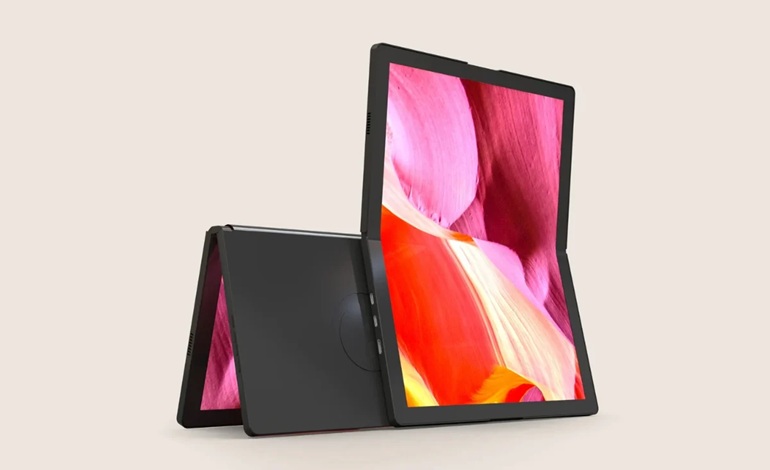 عرضه مانیتور قابل حمل تاشو 13.3 اینچی AMOLED با پشتیبانی لمسی