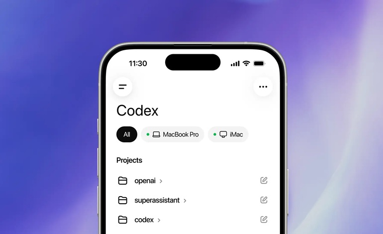 قابلیت Codex به اپلیکیشن‌ ChatGPT در iOS و اندروید می آید