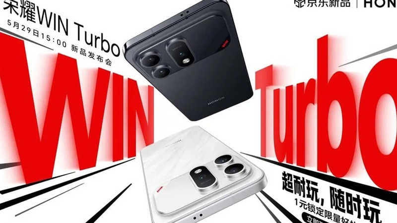 آنر Win Turbo با باتری 10000 میلی آمپر ساعتی رونمایی شد