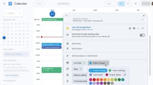 گوگل امکان استفاده از رنگ برای هر رویداد را در Calendar فراهم کرد