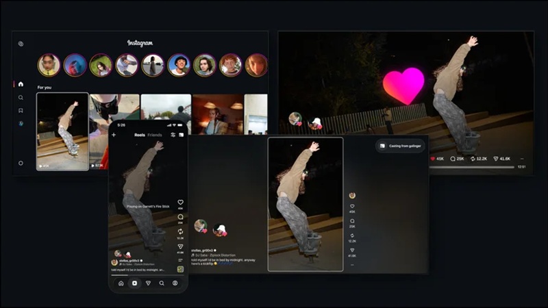 اپلیکیشن Instagram for TV، حالا به تلویزیون‌های سامسونگ رسید