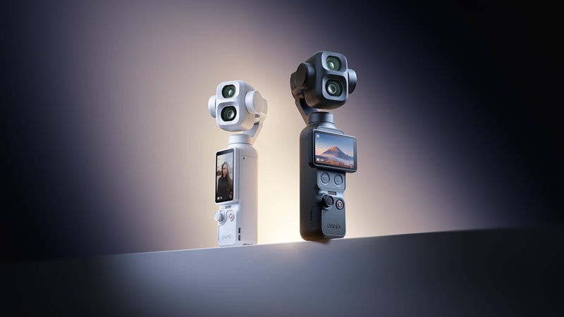 DJI Osmo Pocket 4P با دوربین دوگانه معرفی شد