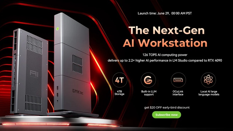 معرفی مینی کامپیوتر GMKtec Evo-X3 با پردازنده Ryzen AI Max+ 395