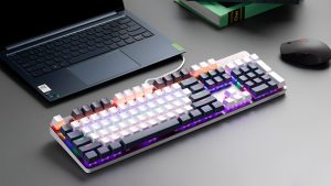 لنوو از کیبورد گیمینگ تمام‌اندازه و اقتصادی با نورپردازی RGB رونمایی کرد