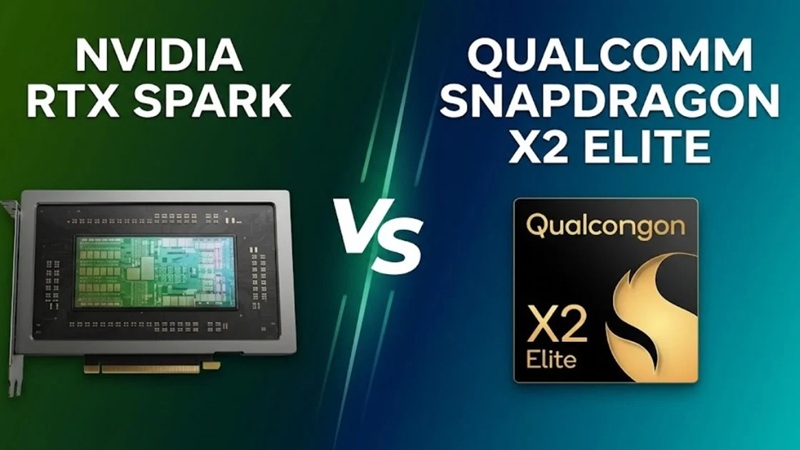 مقایسه تراشه کوالکام اسنپدراگون X2 Elite و انویدیا RTX Spark