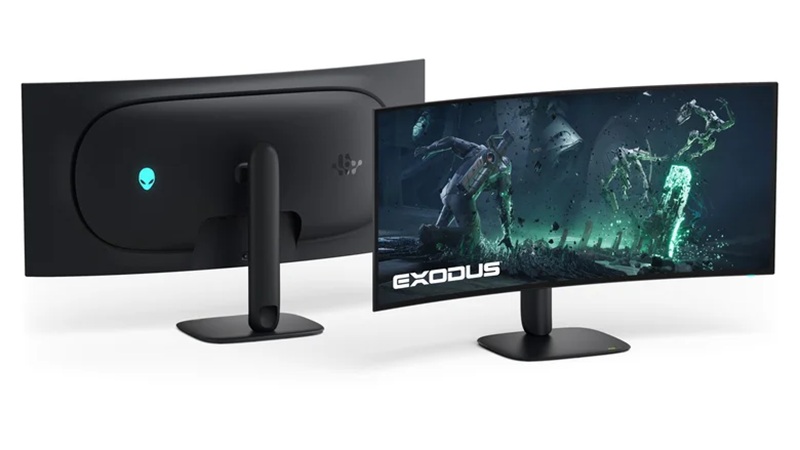 Alienware AW3926QW: اولین مانیتور 39 اینچی 5K OLED جهان با پنل نواری RGB
