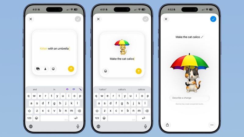اپل ساخت Genmoji را در iOS 27 آسان‌تر می‌کند