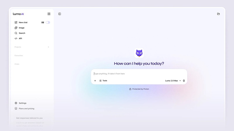 پروتون از Lumo 2.0 با قابلیت‌های تولید تصویر و جستجوی خصوصی وب رونمایی کرد