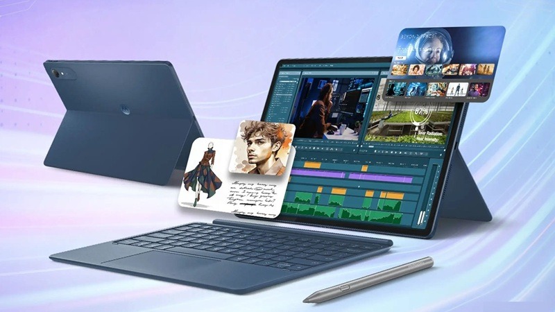 موتورولا از تبلت Moto Pad 70 Pro با تراشه اسنپدراگون 8s نسل 4 رونمایی کرد