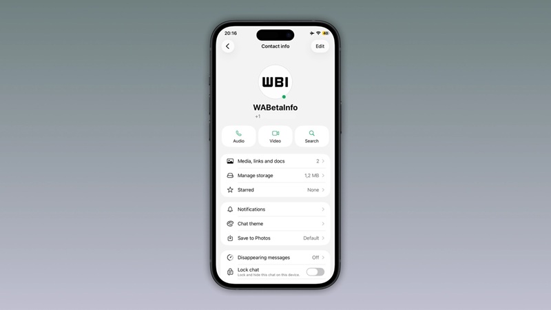واتس اپ آزمایش نشانگر وضعیت آنلاین مخاطب با نقطه‌ی سبز را در iOS آغاز کرد