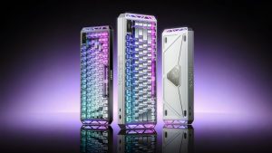 لنوو از کیبورد گیمینگ Legion R7 RT75 با صفحه TFT رونمایی کرد