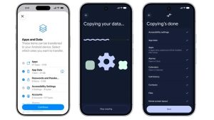 ابزار مهاجرت از iOS در اندروید 17، حالا روی گوشی‌های تاشوی جدید سامسونگ است