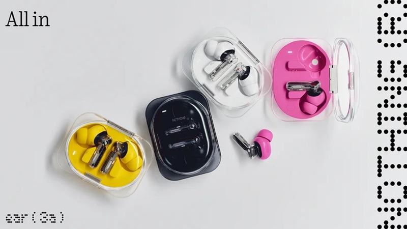ناتینگ از ایرباد Ear (3a) با قیمت زیر 100 دلار رونمایی کرد
