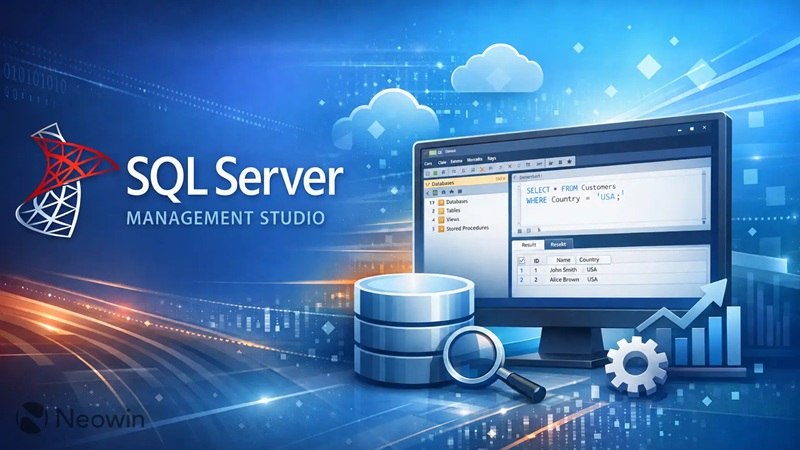 SQL Server Management Studio 22.9 با بهبود پنجره اتصال مدرن منتشر شد