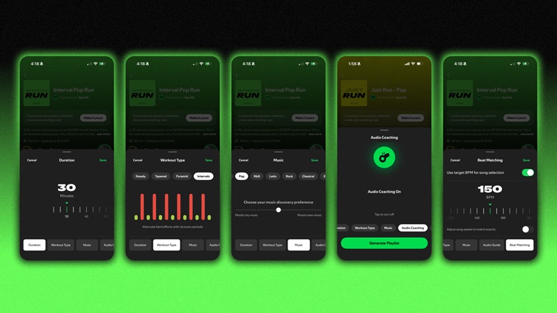 قابلیت Running Mode اسپاتیفای سرانجام برای اندروید منتشر شد