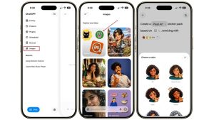 با ChatGPT تصاویرتان را به استیکرهای سفارشی برای iMessage و WhatsApp تبدیل کنید