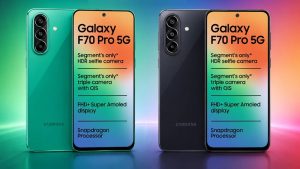 سامسونگ گلکسی F70 Pro 5G با 6 ارتقا اندروید رونمایی شد
