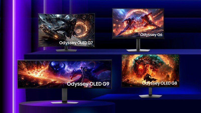 سامسونگ مانیتورهای گیمینگ جدید Odyssey را با نرخ نوسازی تا 1100 هرتز معرفی کرد