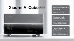 شیائومی از مینی کامپیوتر AI Cube با تراشه‌های XRING O3، O100 و D100 رونمایی کرد