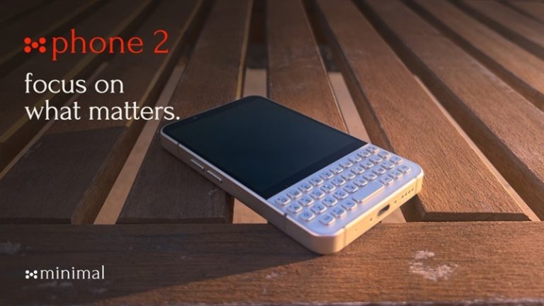 مینیمال فون 2 با نمایشگر OLED و کیبورد QWERTY معرفی شد