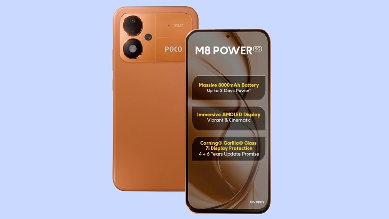 پوکو M8 Power با پردازنده اسنپدراگون 4 نسل 4 معرفی شد