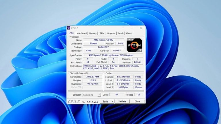 CPUID از نسخه 3.01 نرم‌افزار CPU-Z با اعتبارسنج جدید رونمایی کرد