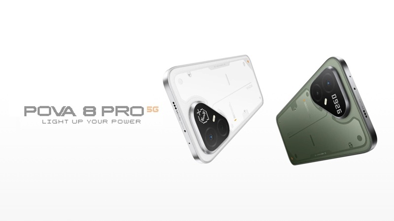 تکنو Pova 8 Pro با نمایشگر Alive Matrix و تراشه گرافیکی P1 معرفی شد