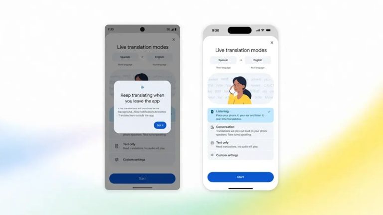 گوگل Translate قابلیت‌های کاربردی‌تری برای ترجمه زنده در اندروید و iOS دریافت کرد