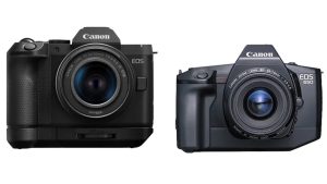 دوربین کانن R8 II با الهام از یک دوربین SLR کلاسیک طراحی شده است
