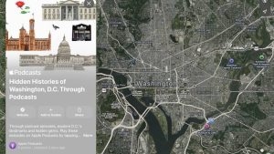 اپل مکان‌های دیدنی را در اپلیکیشن Maps به قسمت‌های پادکست Hidden Histories مرتبط می‌کند