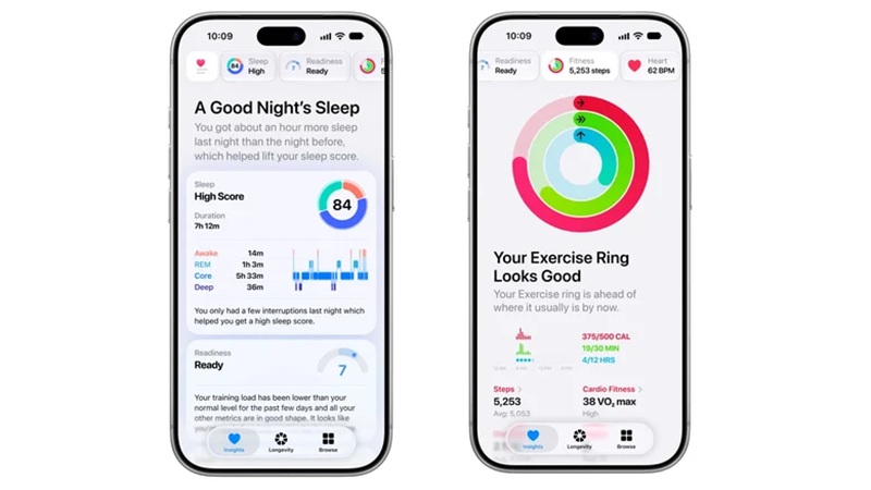 اپلیکیشن بازطراحی‌شده اپل Health بر روی بتای توسعه‌دهندگان iOS 27.2 در دسترس است