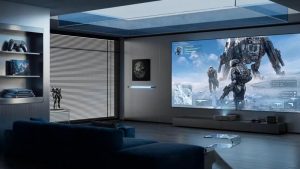 پروژکتور 4K و 120 هرتزی LuxVision؛ نخستین UST با جابه‌جایی اپتیکی لنز