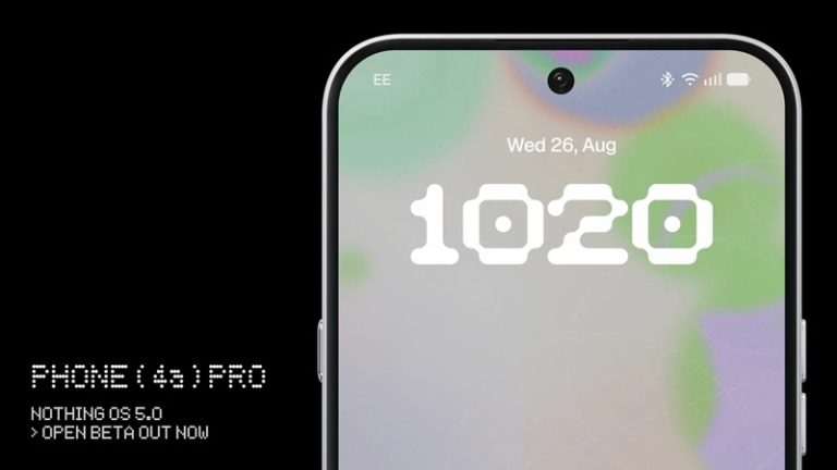 نسخه بتای Nothing OS 5.0 برای Phone (4a) Pro منتشر شد