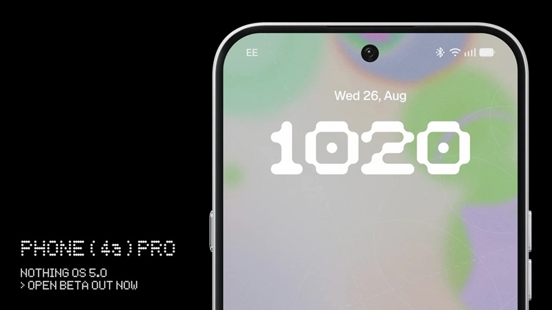 نسخه بتای Nothing OS 5.0 برای Phone (4a) Pro منتشر شد