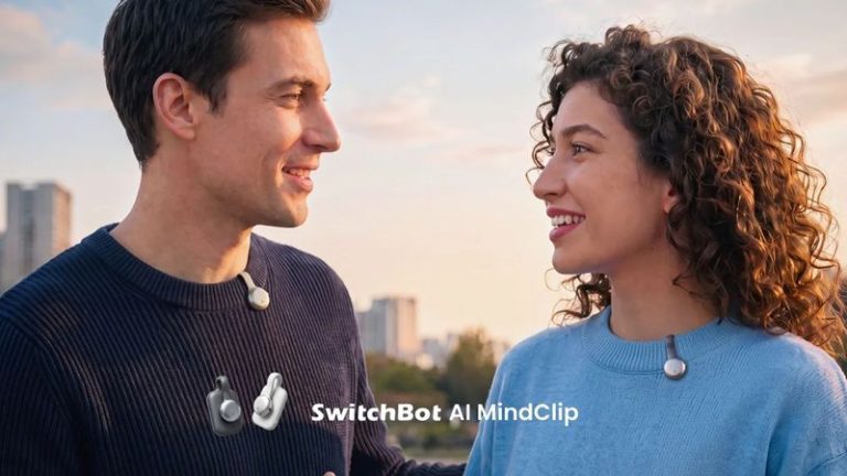 نوت‌بردار هوش مصنوعی SwitchBot MindClip آماده عرضه شد
