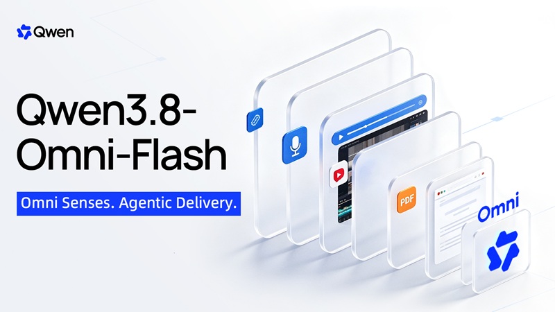 علی‌بابا مدل Qwen3.8-Omni-Flash را با قیمت پایین برای پردازش صوتی منتشر کرد