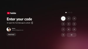 یوتیوب امکان قفل کردن حساب در اپلیکیشن تلویزیون با پین را فراهم کرد