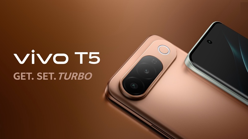 ویوو T5 5G با باتری 7050 میلی‌آمپرساعتی عرضه شد