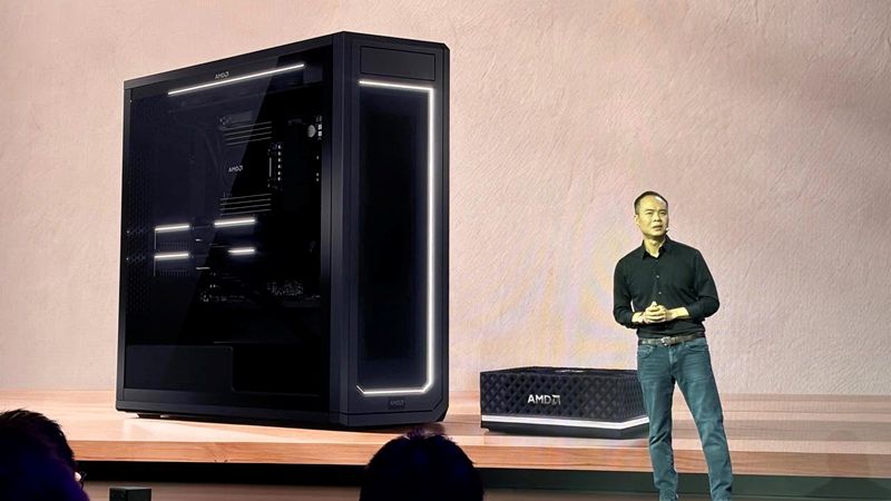 AMD از Threadripper Halo Station رونمایی کرد