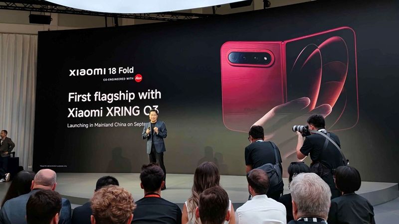 شیائومی 18 فولد با تراشه XRING O3 در IFA 2026 به نمایش درآمد