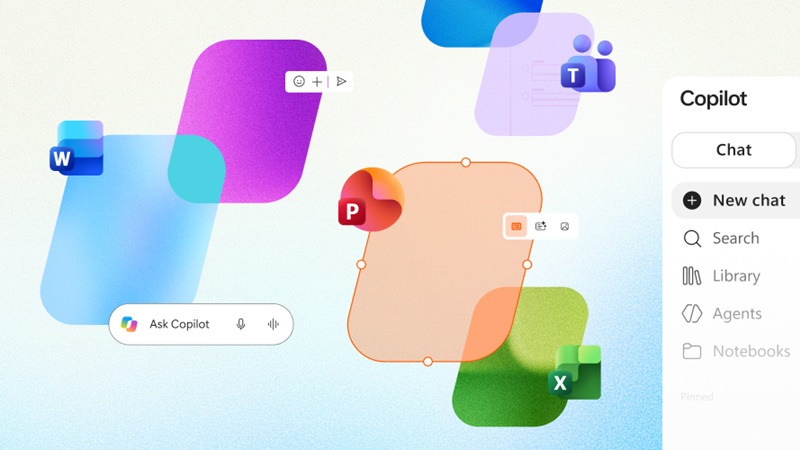 مایکروسافت تجربه کامل Word، Excel و PowerPoint را به اپلیکیشن جدید Copilot می‌آورد
