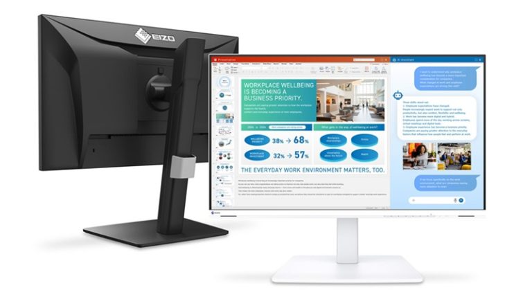 EIZO از مانیتور کم‌مصرف 23.8 اینچی FlexScan EV2401S رونمایی کرد