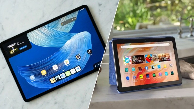 مقایسه آمازون Alexa Tablet 12 Pro و Fire HD 10