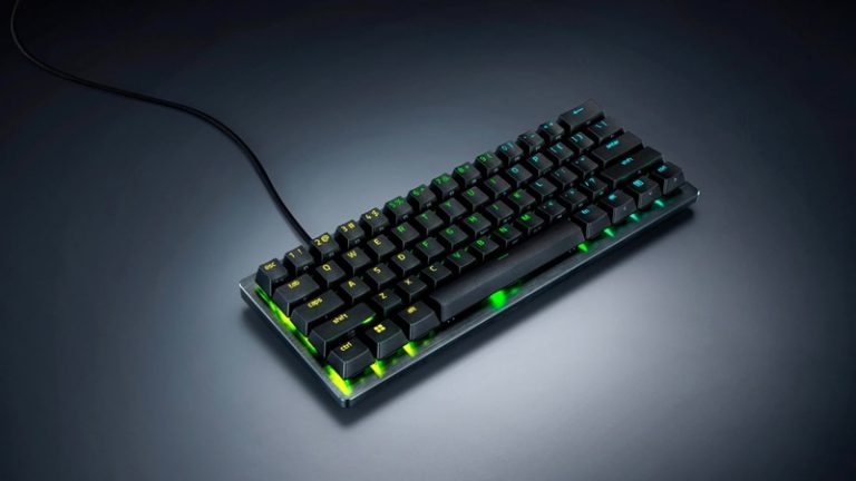 ریزر کیبورد اپتیکال آنالوگ Huntsman V3 Pro Mini 8KHz را معرفی کرد